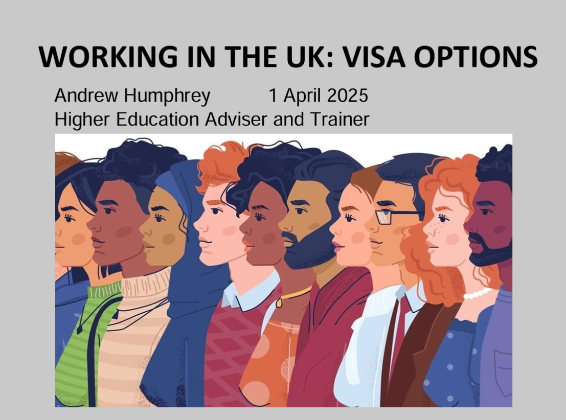 Working in the UK Visa Options title slide